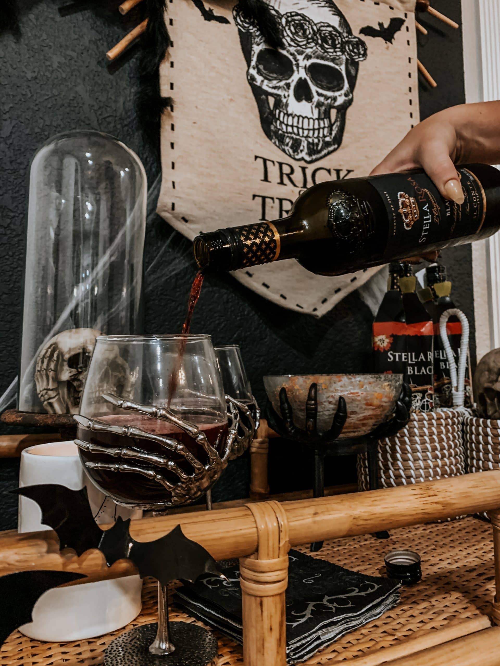 Stella Rosa Black Halloween Wine Bottles Stella Rosa Black Halloween Wine Bottles