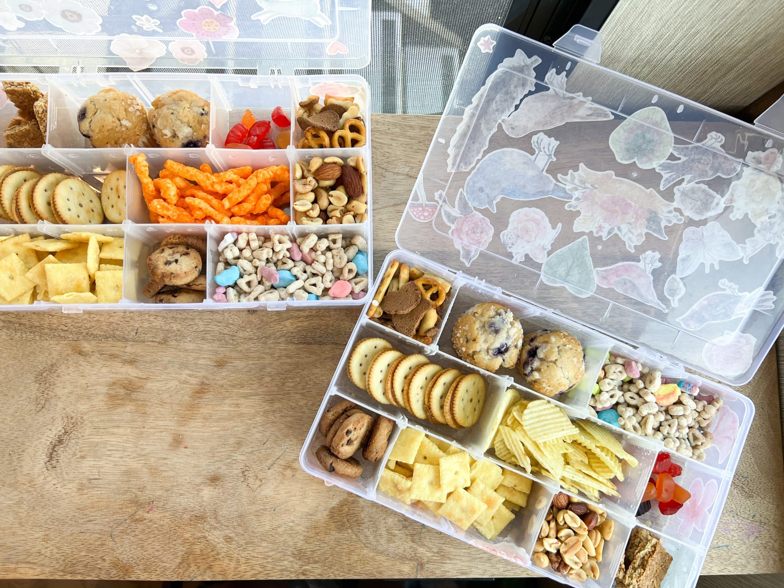 Kids DIY Snacklebox  Road Trip Snack Hack - For the Love of Food